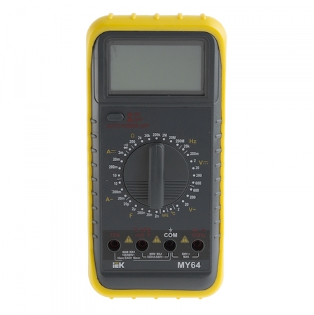 IEK TMD-5S-064XP Набор №2. Мультиметр MY64 + индикатор напряжения ОП-1 в Подарок