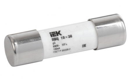IEK CFL10-012 Плавкая вставка цилиндрическая ПВЦ 10х38 12А ИЭК
