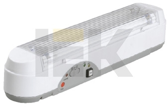 IEK LLBA1-3923A-2-08-K01 Светильник ЛБА 3923a, аккумулятор, 3 ч., 2х8Вт, T5/G5 ИЭК