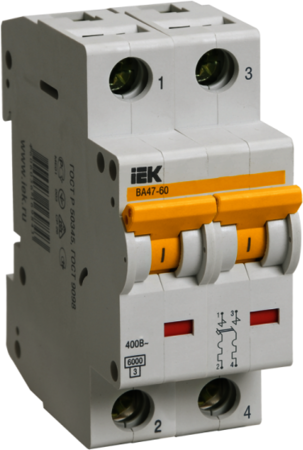 IEK MVA41-2-032-D Авт.выкл. ВА 47-60 2Р 32А 6 кА  х-ка D ИЭК