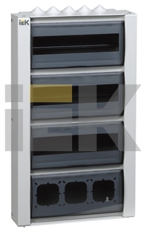 IEK MKM12-N-36-30-Z-R-L Корпус металлический ЩРн-36р-1 41 IP31 "LIGHT"