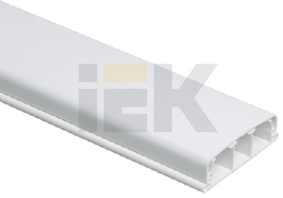 IEK CKK20-080-020-1-K01-C Кабель-канал 80х20  "ЭЛЕКОР" плинтус