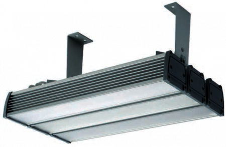LDSP1-1701-180-K23 Светильник ДСП 1701 180Вт  IP65 КСС-Д, 500*240*75,сереб, IEK