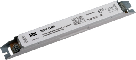 LLV118D-EBFLM-1-18 ЭПРА 118М для линейных ЛЛ Т8 IEK