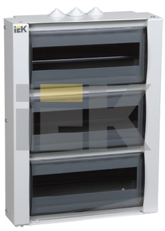 IEK MKM12-N-36-30-Z-L Корпус металлический ЩРн-36-1 41 IP31 "LIGHT"