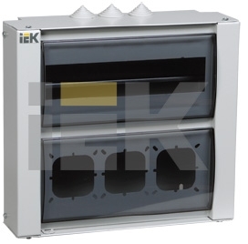 IEK mkm14-n-12-30-z-r-l Корпус металлический ЩРн-12р-1 36 IP31 "LIGHT"