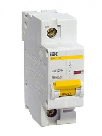 IEK MVA40-1-035-C Авт.выкл. ВА 47-100 1Р 35А 10 кА  х-ка С ИЭК