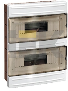 IEK MKP22-V-16-40-10 Бокс ЩРВ-Пм-16 мод. встраив. пластик ИЭК (10шт)