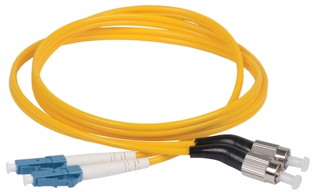 IEK FPC09-FCU-LCU-C2L-1M ITK Оптический (патч-корд), SM, 9/125 (OS2), FC/UPC-LC/UPC,(Duplex),1м