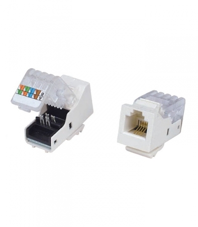 IEK CS1-3C3U-11 ITK Модуль Keystone Jack кат.3 RJ12, UTP, IDC 110, горизонтальная заделка