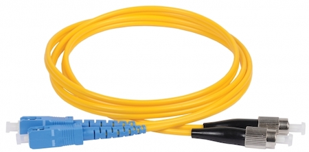 IEK FPC09-SCU-FCU-C2L-1M ITK Оптический (патч-корд), SM, 9/125 (OS2), SC/UPC-FC/UPC,(Duplex),1м