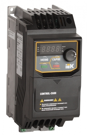 IEK Преобразователь частоты CONTROL-C600 380В 3ф 0.75кВт ИЭК CNT-C600D33V0075TM
