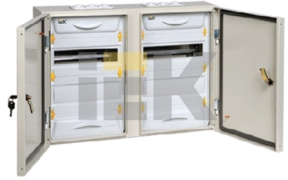 IEK MKM11-N-2x24-54-Z-U Корпус металлический ЩРн-2х24з-1 IP54 "UNIVERSAL"