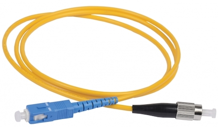 IEK FPC09-SCU-FCU-C1L-1M ITK Оптический (патч-корд), SM, 9/125 (OS2), SC/UPC-FC/UPC,(simplex),1м