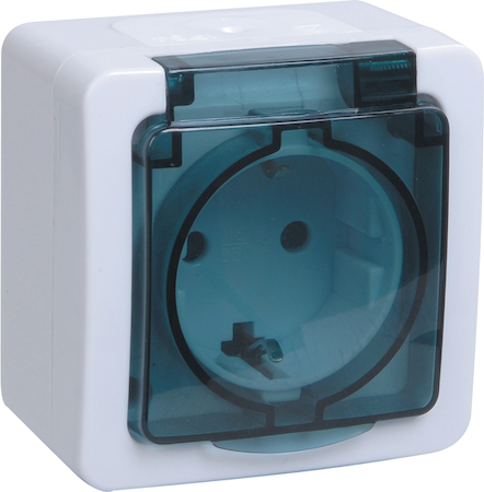 IEK ERMP22-K03-16-54-EC РСб22-3-ГПБд роз 2м с з/к о/у  IP54 (цвет крышки:дымчатый) ГЕРМЕС PLUS