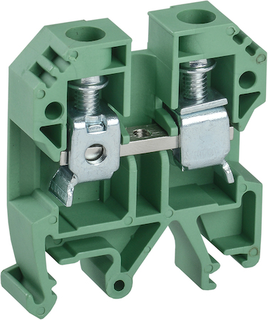 YZN30-010-K06 Клемма винтовая КВИ-10мм2 зеленая IEK
