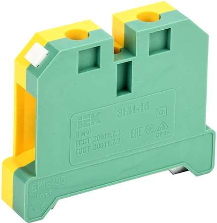 IEK YZN20-016-K52 Зажим наборный ЗНИ-16PEN 16мм2 (JXB-земля) ИЭК