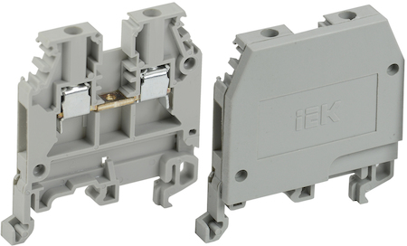IEK YZN10-002-K03 Зажим наборный ЗНИ-2,5мм2 (JXB24А) серый ИЭК