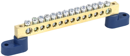 IEK YNN10-812-14C2-K07 Шина N "ноль" на двух угловых изол ШНИ-8х12-14-У2-С ИЭК