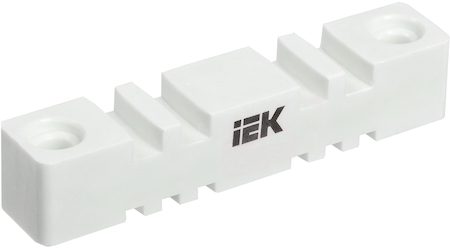 Фото IEK YIS40-2-180 Изолятор шинный плоский ИШП 2P для шин 5мм и 10мм 180мм