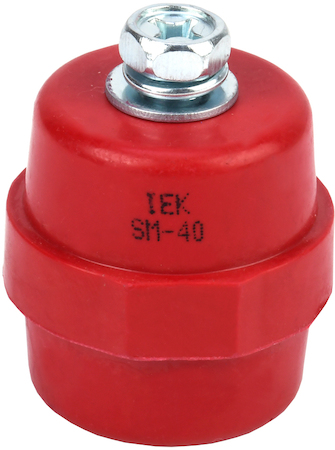 IEK YIS11-40-12-B Изолятор SM40 (М8) силовой с болтом ИЭК