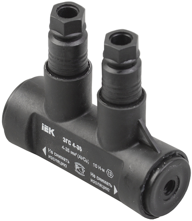 IEK UZG-S4-S35 Зажим герметичный соединительный ЗГС 4-35 (BPC P35) ИЭК