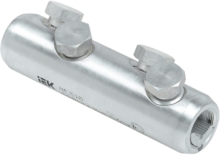 UZA-29-S70-S240-35 Алюминиевая механическая гильза со срывными болтами АМГ 70-240 до 35кВ IEK
