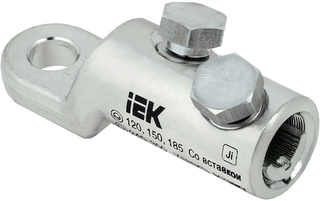 UNB11-120-300-02-35 Наконечник болтовой луженый НБЛ 120-300-16/2 35кВ IEK