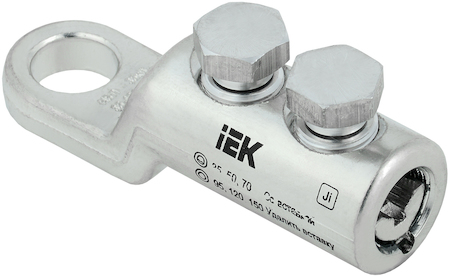 UNB11-035-150-02-35 Наконечник болтовой луженый НБЛ 35-150-16/2 35кВ IEK