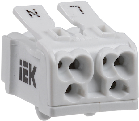 UKZ-B06-2P-F1-E0-10 Клемма пружинная соединительная КСПн2-L+N IEK