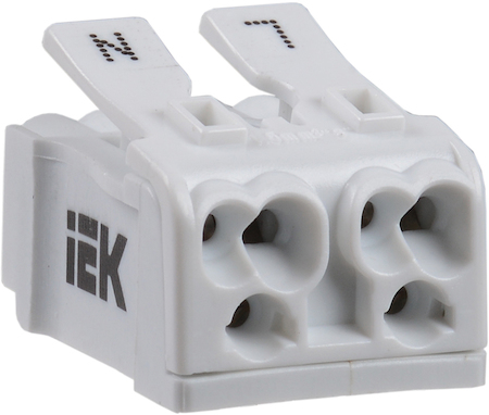 UKZ-B06-2P-F0-E0-10 Клемма пружинная соединительная КСП2-L+N IEK