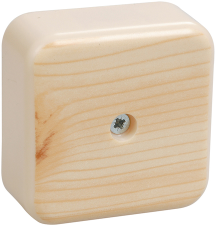 UKO10-050-050-020-K34-E Коробка распаячная КМ для открытой проводки 50х50х20мм сосна IEK