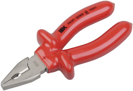 TPL-3-180 Пассатижи Profi 180 мм 1000В IEK