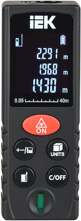 TIR21-3-040 Дальномер лазерный DM40 Professional IEK