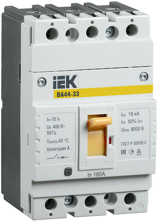 IEK SVA4410-3-0050 Авт. выкл. ВА44 33 3Р 50А 15кА ИЭК