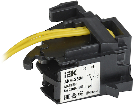 SVA31D-AK-1-02 Контакт аварийный АКм-250е (АКм-35) MASTER эл. р. IEK