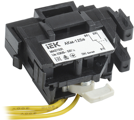 SVA11D-AK-1-02 Контакт аварийный АКм-125е (АКм-32) MASTER эл. р. IEK
