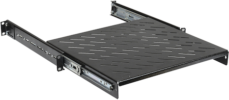 IEK SS05-600PI ITK 19" выдвижная полка глубиной 600 мм, черная