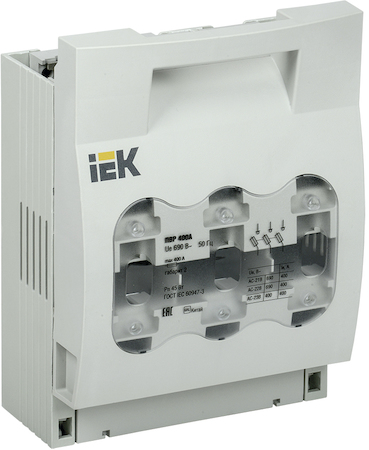 IEK SRP-30-3-400 Предохранитель-выключатель-разъединитель 400А ИЭК