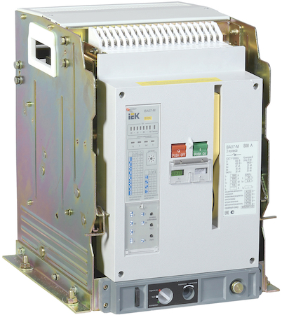 SAB-1000-KRV-3P-800A-42 Выкл. авт. ВА07-М комб. расц. выдвиж. 3Р 800А Icu=42кА IEK