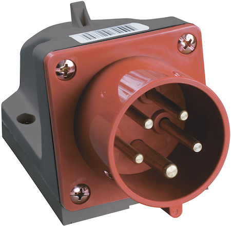 IEK PSR52-016-5 Вилка 515 стац.3Р+РЕ+N16А 380В IP44 ИЭК