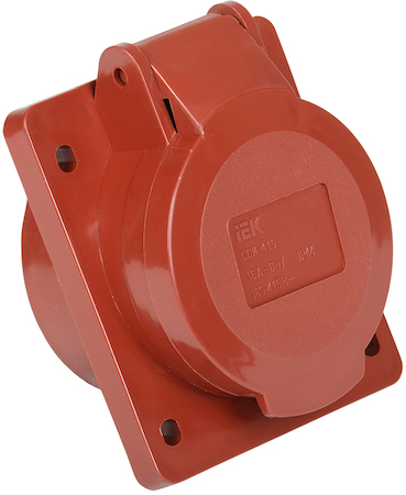 IEK PSR42-016-5 Розетка 415 скрытая 3Р+Е+N 16А 380В IP44 ИЭК