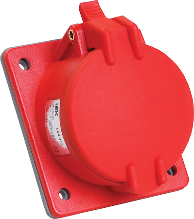 IEK PSN42-032-5 Розетка встраиваемая ССИ-425 32А-6ч/200/346-240/415В 3Р+PЕ+NIP44 MAGNUM ИЭК