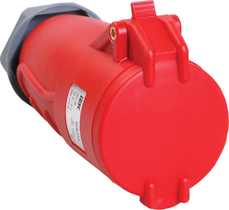 IEK PSN22-016-5 Розетка переносная ССИ-215 16А-6ч/200/346-240/415В 3Р+РЕ+N IP44 MAGNUM ИЭК