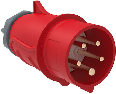 IEK PSN02-032-5 Вилка переносная ССИ-025 32А-6ч/200/346-240/415В 3Р+РЕ+N IP44 MAGNUM ИЭК