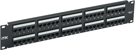 IEK PP50-2UC03U-110 ITK 2U телефонная патч-панель кат. 3 50 портов 110 IDC