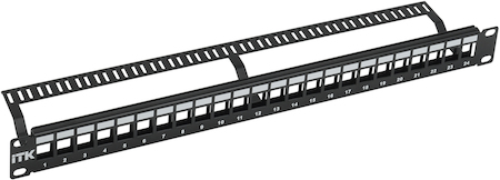 IEK PP24-1UMU ITK 1U Модульная патч-панель UTP 24 порта