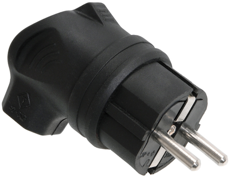 IEK PKR01-U-016-2-K02 ВБу3-1-0м Вилка с боковым вводом ОМЕГА  IP44