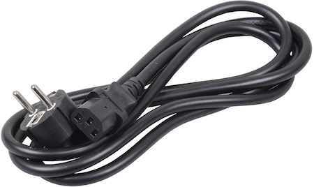 Фото IEK PC-C13D-3M ITK Кабель электропитания 3х1,5 3М с разъёмами С13-DIN49441 (нем. станд.)