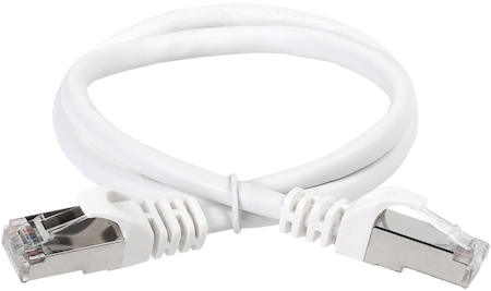 IEK PC08-C5EFL-3M ITK Коммутационный шнур кат. 5Е FTP LSZH 3м белый